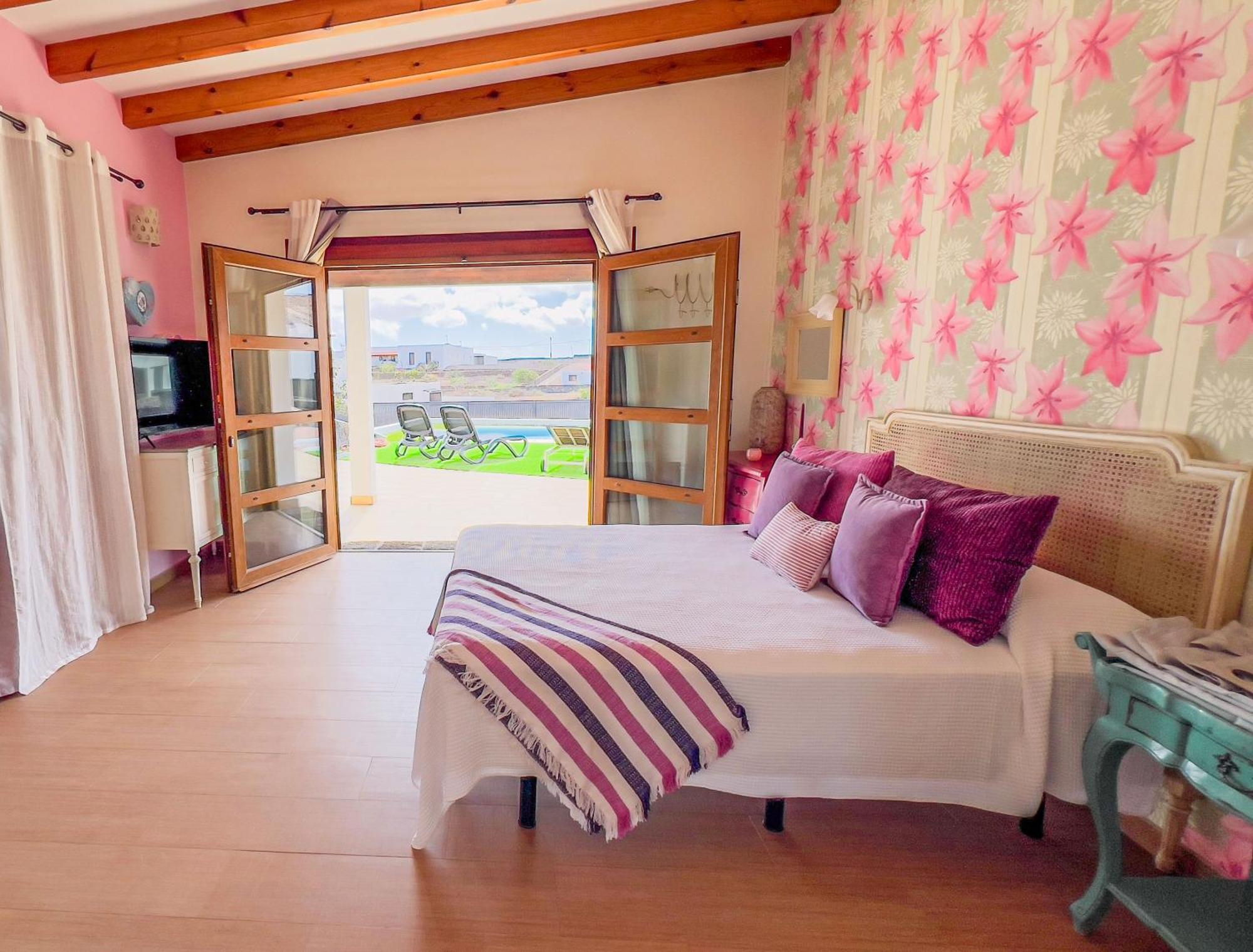 Villa Volcan2 Rural Private Pool La Oliva By Holidays Home Luaran gambar